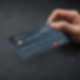 Visual representation of credit card benefits