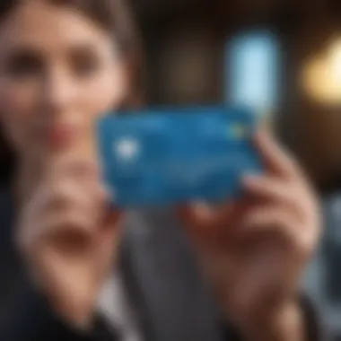 Unlocking Rewards Potential Business owner analyzing credit card rewards