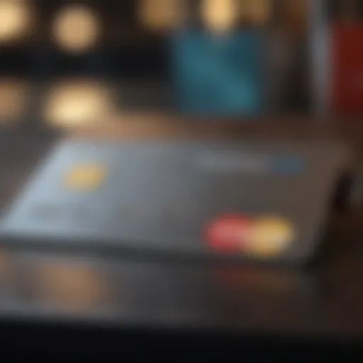 A sophisticated credit card design