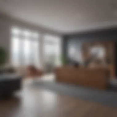 Mortgage Consultation Experience A modern office setting showcasing mortgage consultation