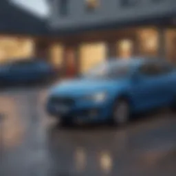 A visual representation of various car insurance policies