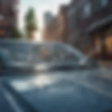 Visualizing a Cracked Windshield Illustration of cracked windshield