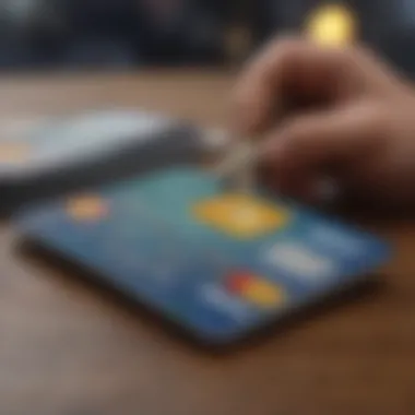 Key Requirements for Credit Card Application Visual representation of application requirements