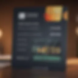 Abstract illustration of credit score requirements for Apple Card