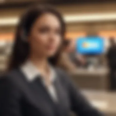 Customer Service Quality Comparison Customer service quality depicted for Visa and Mastercard
