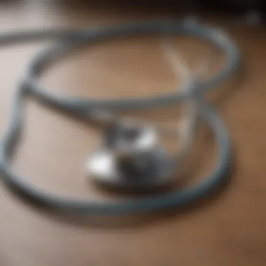 Sophistication in Healthcare Elegant Stethoscope