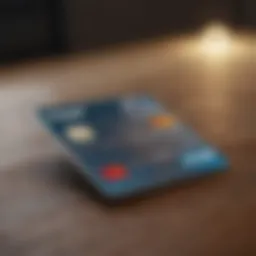 PayPal credit card showcasing various features