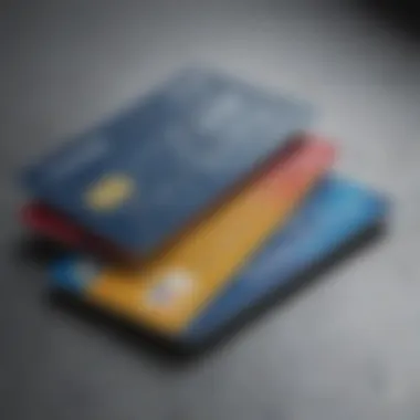 Comparison of Credit Card Fees Infographic comparing fees of different credit options