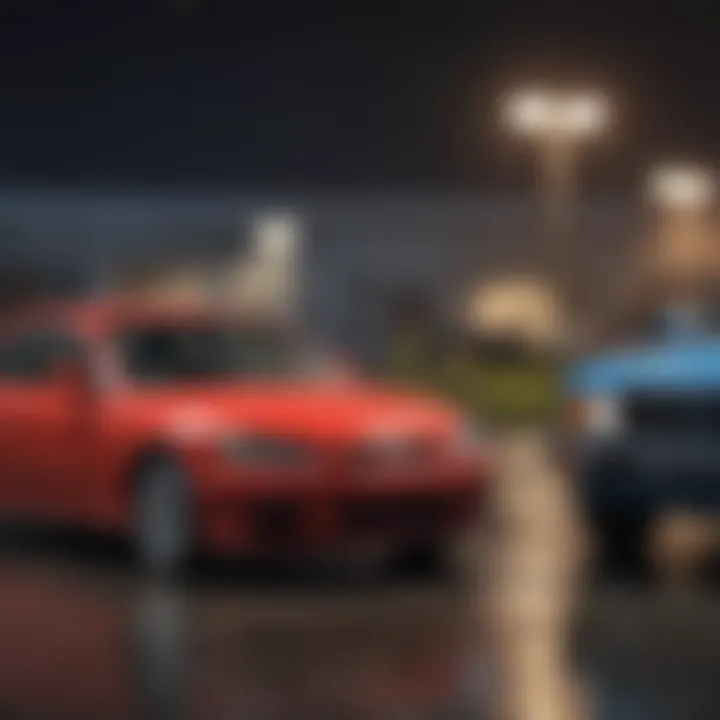 A visual representation of different auto insurance coverage types