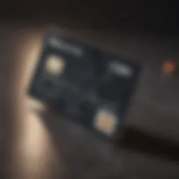 Illustration of a credit card with a low APR highlighted