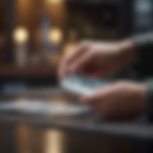 Financial Transaction Security Concept