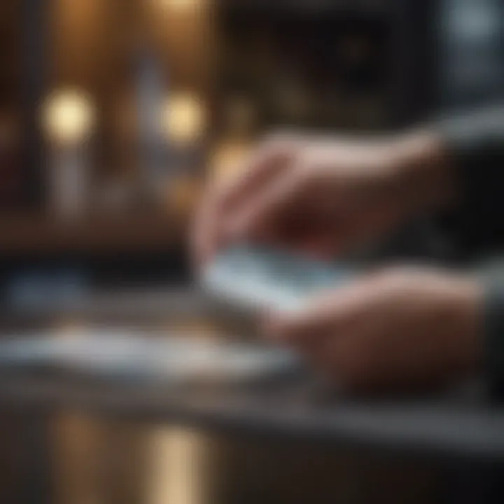 Financial Transaction Security Concept