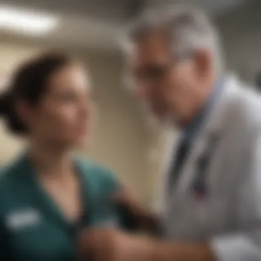 Comprehensive Healthcare Support Veteran receiving medical care