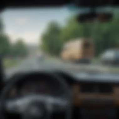 Significance of Monitoring Driving History Illustration showcasing the importance of monitoring driving history