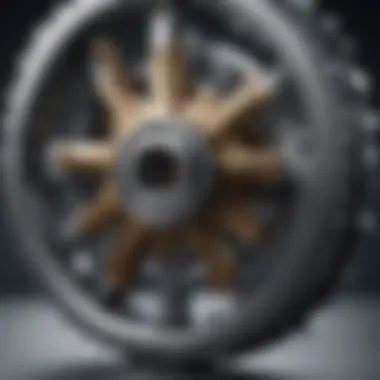 Abstract representation of interconnected gears symbolizing synergy in financial planning