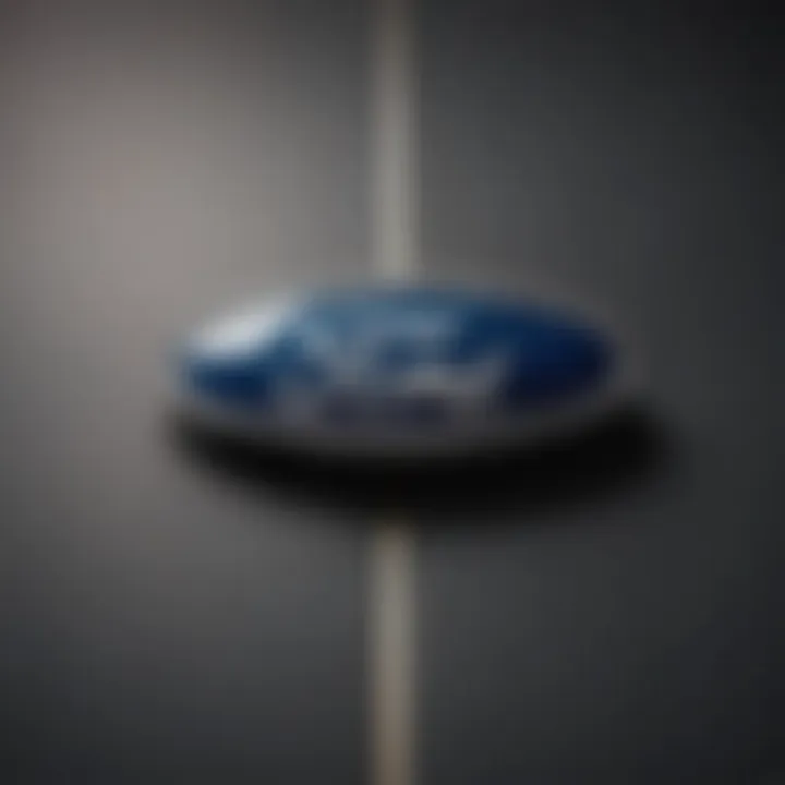 Ford logo on a sleek background