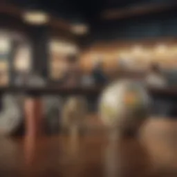 Banking options with global accessibility