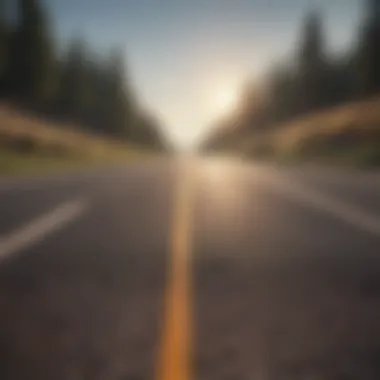 An open road symbolizing new financial pathways