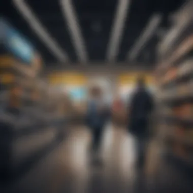 Navigating Financial Features on Best Buy User navigating financial features on the Best Buy website