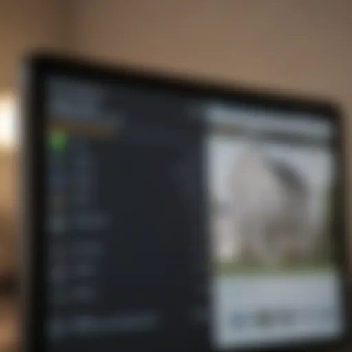 A digital interface showcasing home loan search features