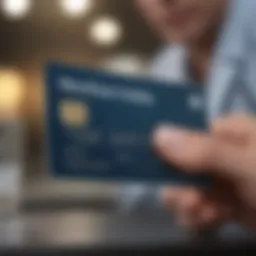 Visual representation of medical credit card benefits