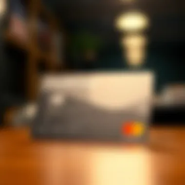 Visual representation of a credit card with no annual fee