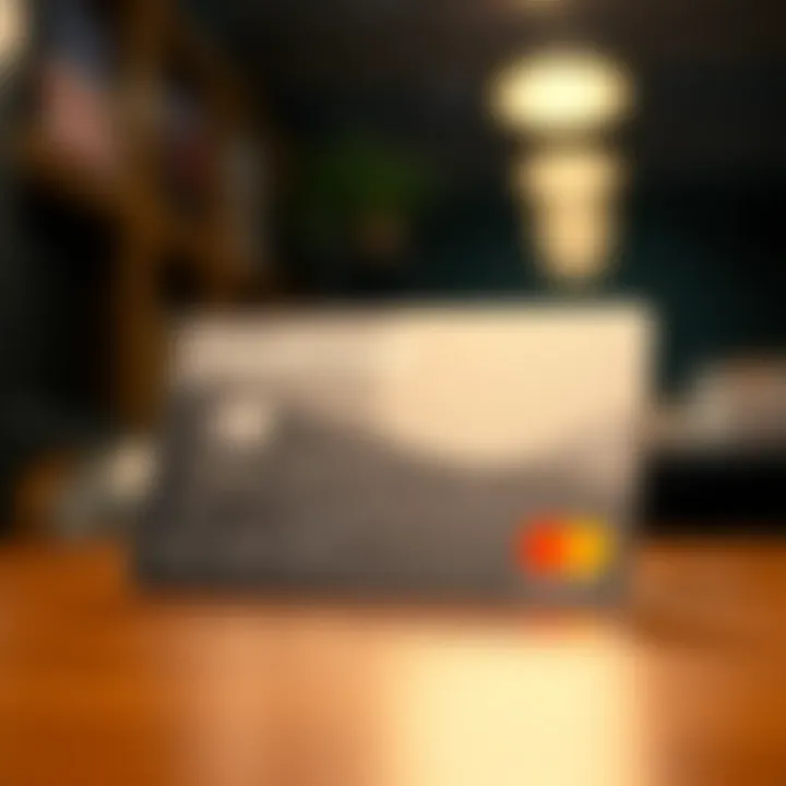 Visual representation of a credit card with no annual fee
