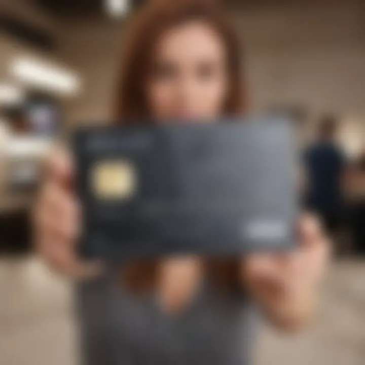 Visual representation of rewards and benefits associated with the Nordstrom Visa Card