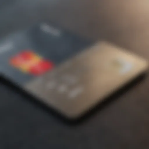 Elegant credit card design Bank of America