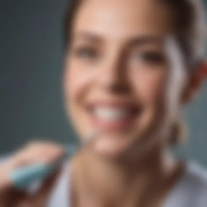 Smiling Patient Satisfied with Dental Treatment