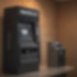 PNC Bank ATM displaying overdraft options