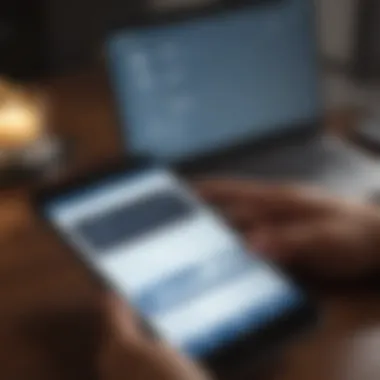 Navigating the Premier Bank Online Application Interface A digital interface showcasing the online application form