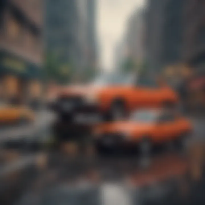 Illustration of potential pitfalls when renting a car without personal auto insurance
