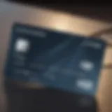 Sophisticated credit card design
