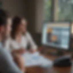 Health Insurance Broker Explaining Coverage Options