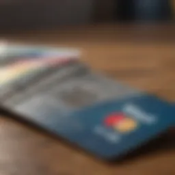 Illustration of prepaid Visa cards on a desk