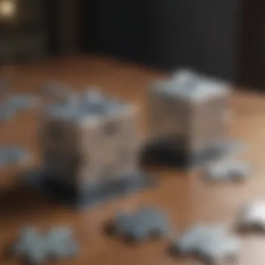 Debt-Free Puzzle Solution Abstract puzzle pieces forming a debt-free concept