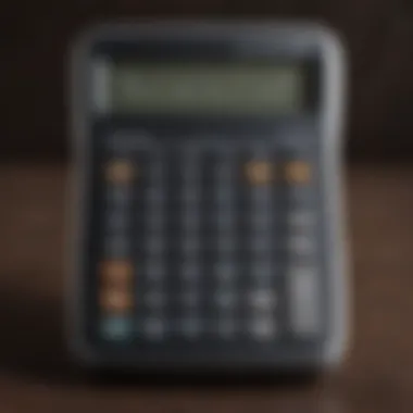 Calculator for Interest Rates Sophisticated calculator with low-interest numbers