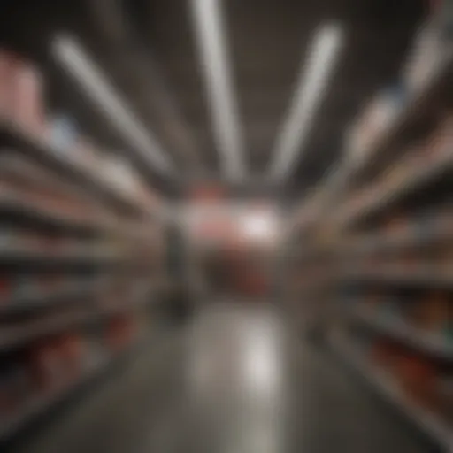 A visual representation of Ace Hardware store showcasing tools and home improvement products.