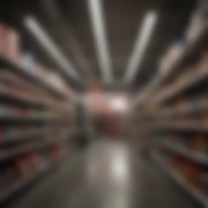 A visual representation of Ace Hardware store showcasing tools and home improvement products.
