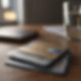American Express credit card on a desk