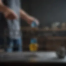 Visual representation of balance transfer mechanics
