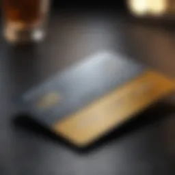 Visual representation of credit card benefits