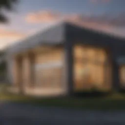 Credit union branch exterior in Louisiana