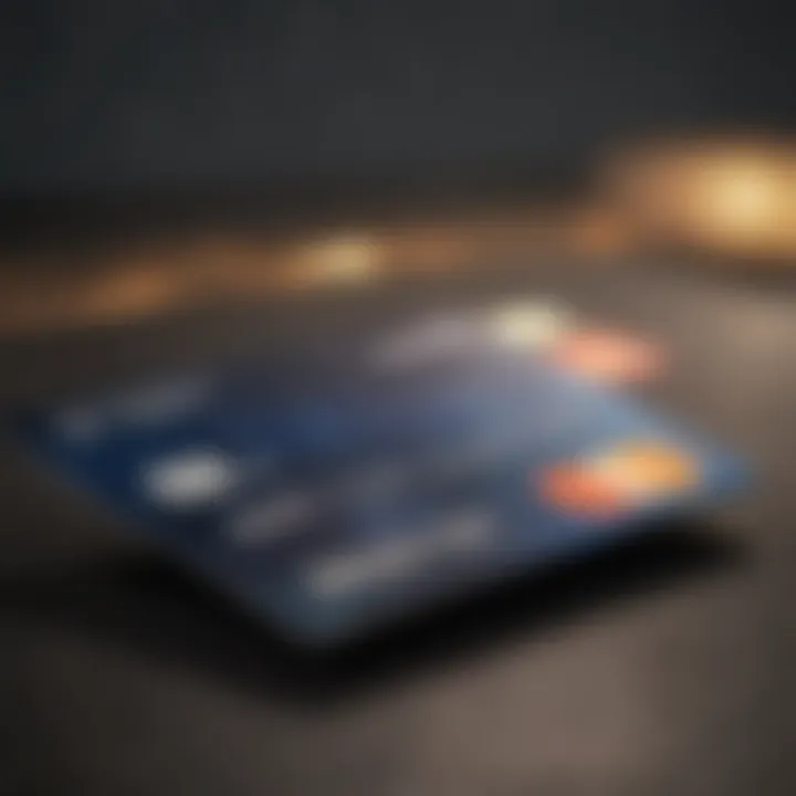 Graph showcasing the benefits of low APR credit cards in financial planning.