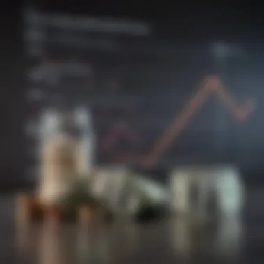 Graph depicting interest rates effect on loan cost