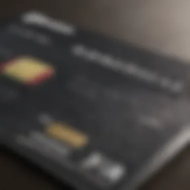 Design Features of First Premier Bank Card A close-up view of a First Premier Bank Card showcasing its design features.