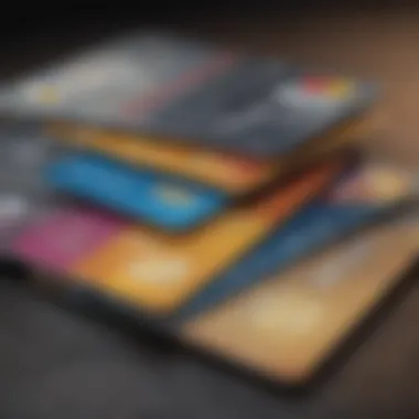 Varieties of Credit Cards Available Different types of credit cards displayed