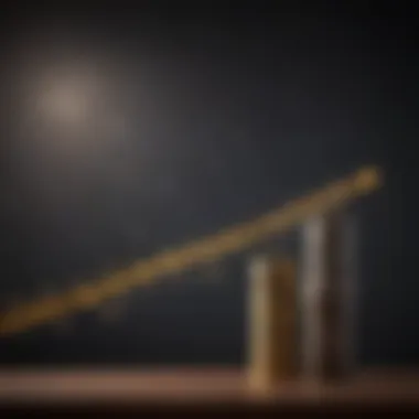 Graph showing average interest rates