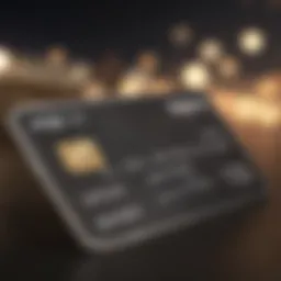 Conceptual illustration of credit card interest rates